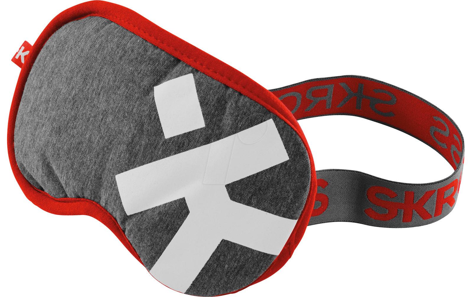 SKROSS Schlafmaske Dunkelgrau