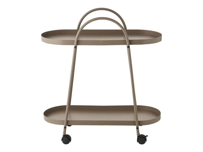 House Nordic Servierwagen Empoli 60 x 27.5 x 64 cm, Braun House Nordic Servierwagen Empoli 60 x 27.5 x 64 cm, Braun