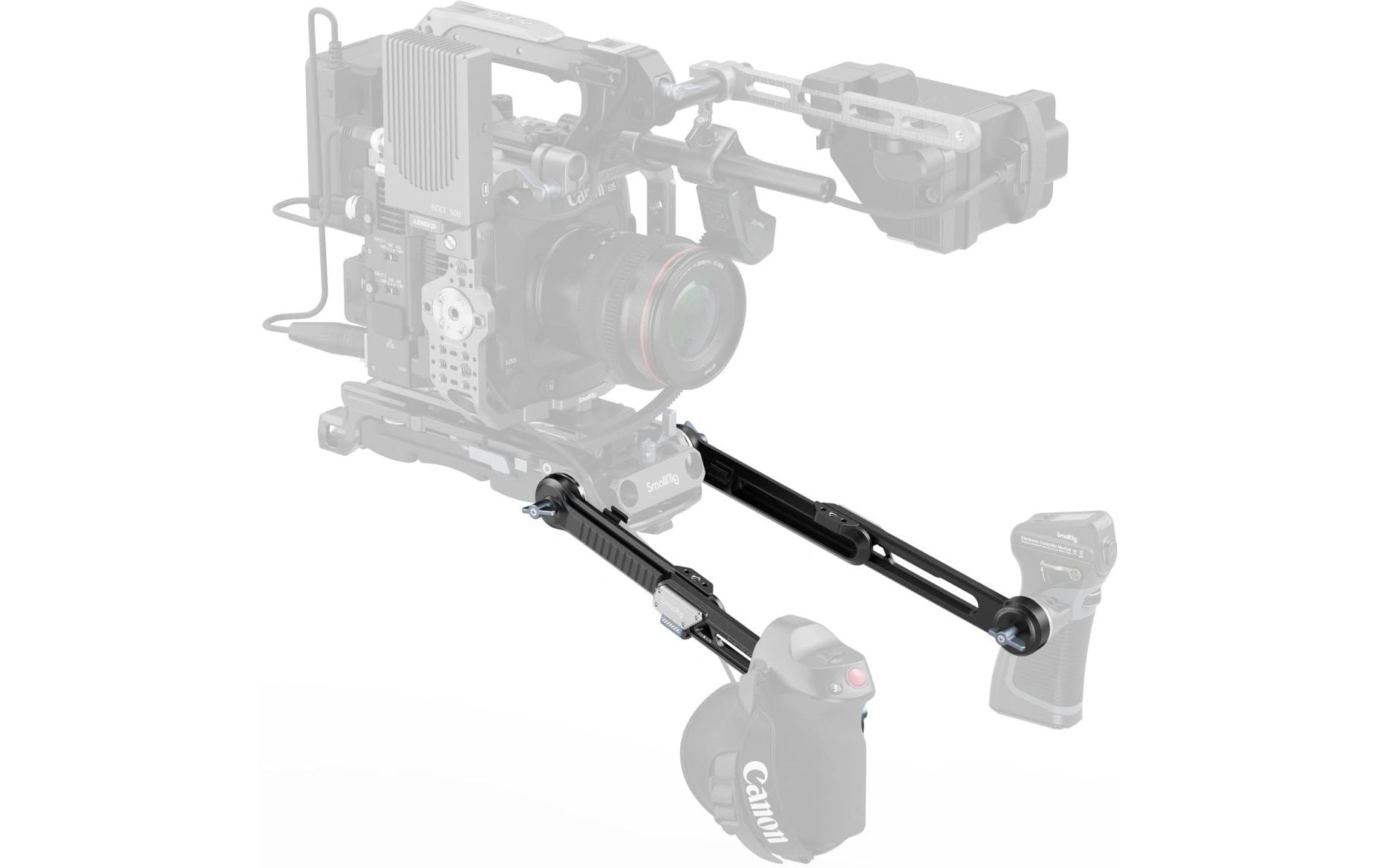 Smallrig Adapter Shoulder Rig Extension Arm mit Arri Rosette 2 Stück