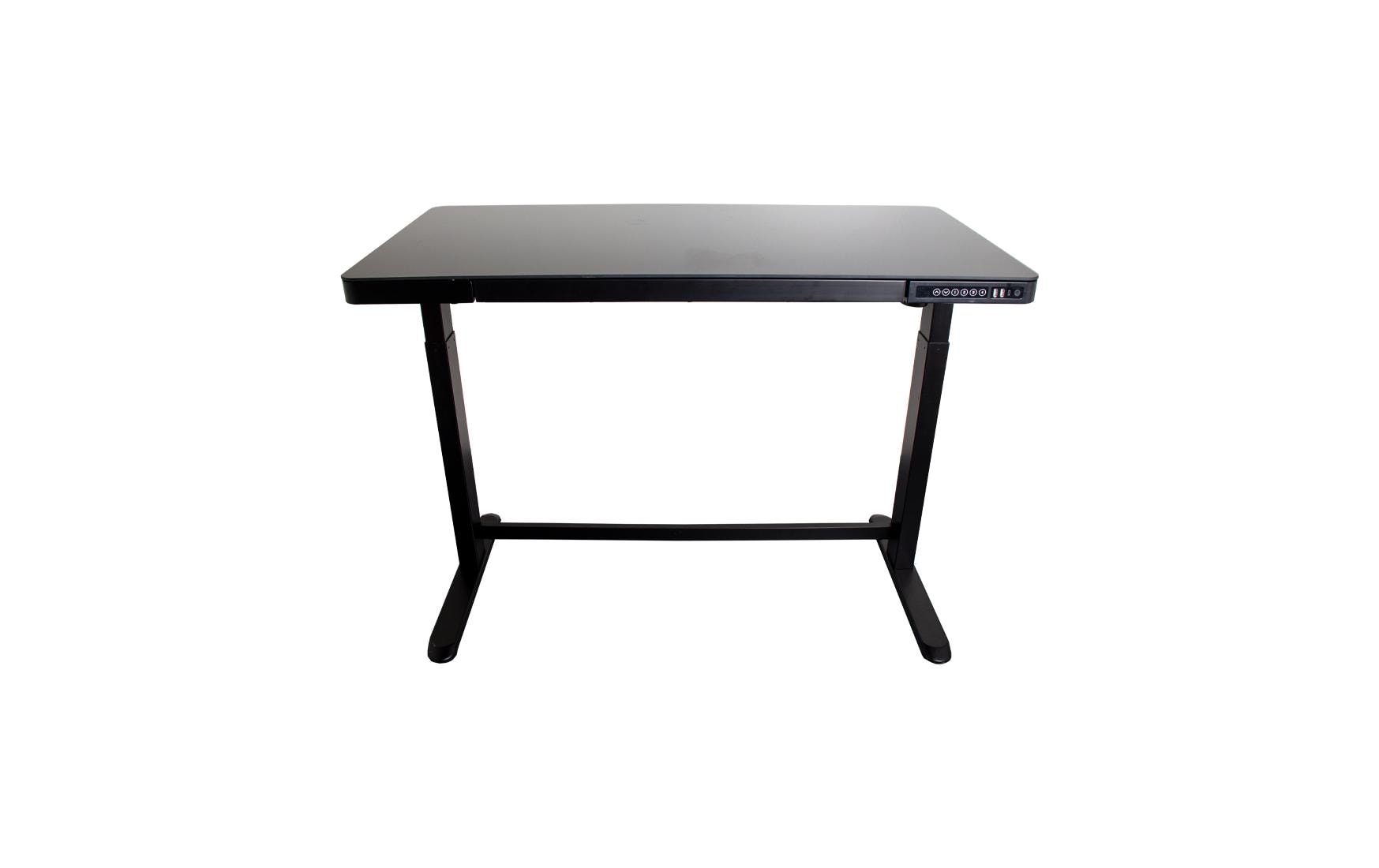 Contini Tisch ET118, 120 x 60 cm, mit Tischplatte Glas, Schwarz Contini Tisch ET118, 120 x 60 cm, mit Tischplatte Glas, Schwarz