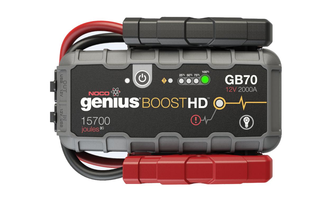 Noco Starterbatterie mit Ladefunktion GB70 12 V 2000A