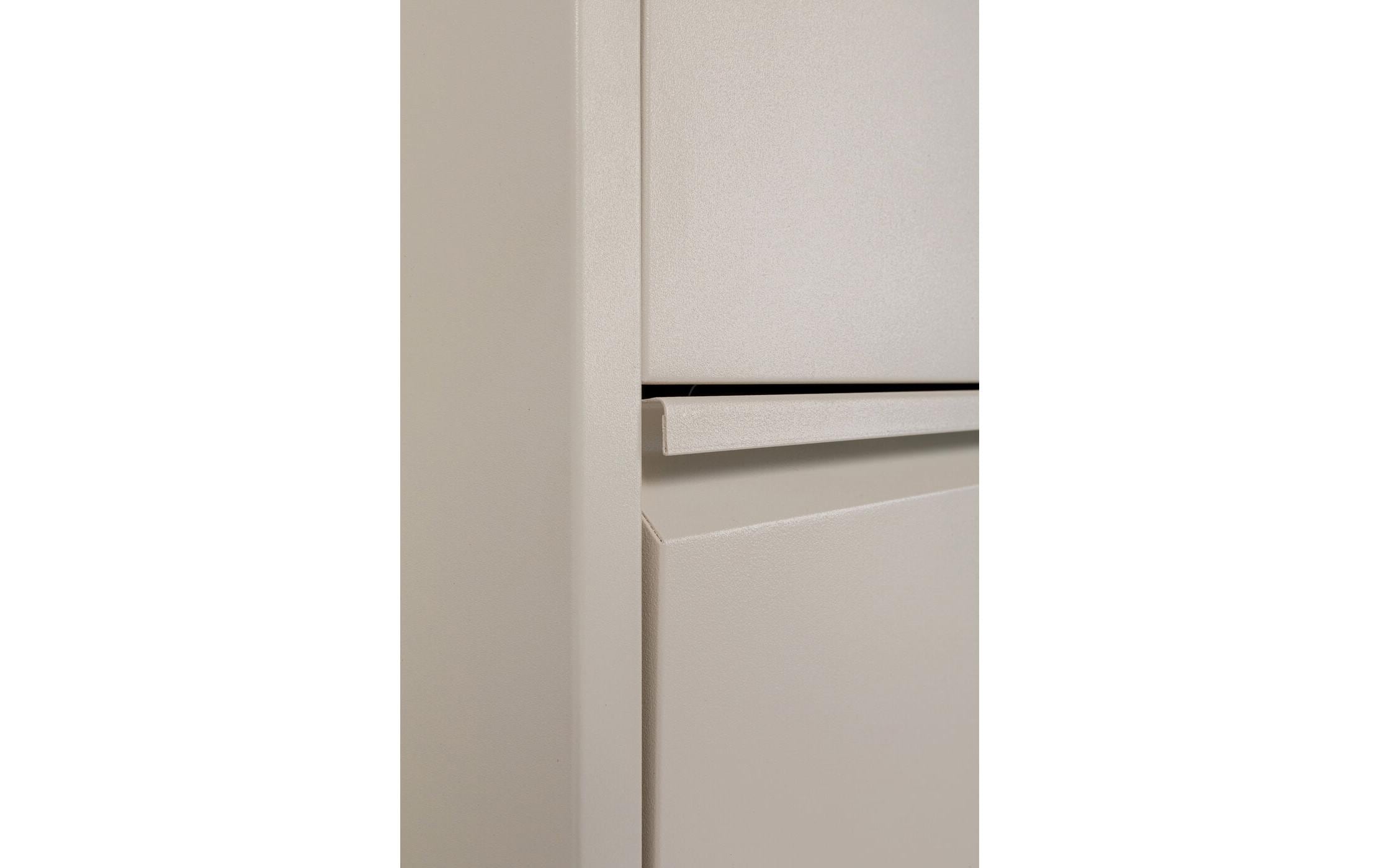 Kare Schuhschrank Caruso 5-er, 50 x 170 cm, Beige