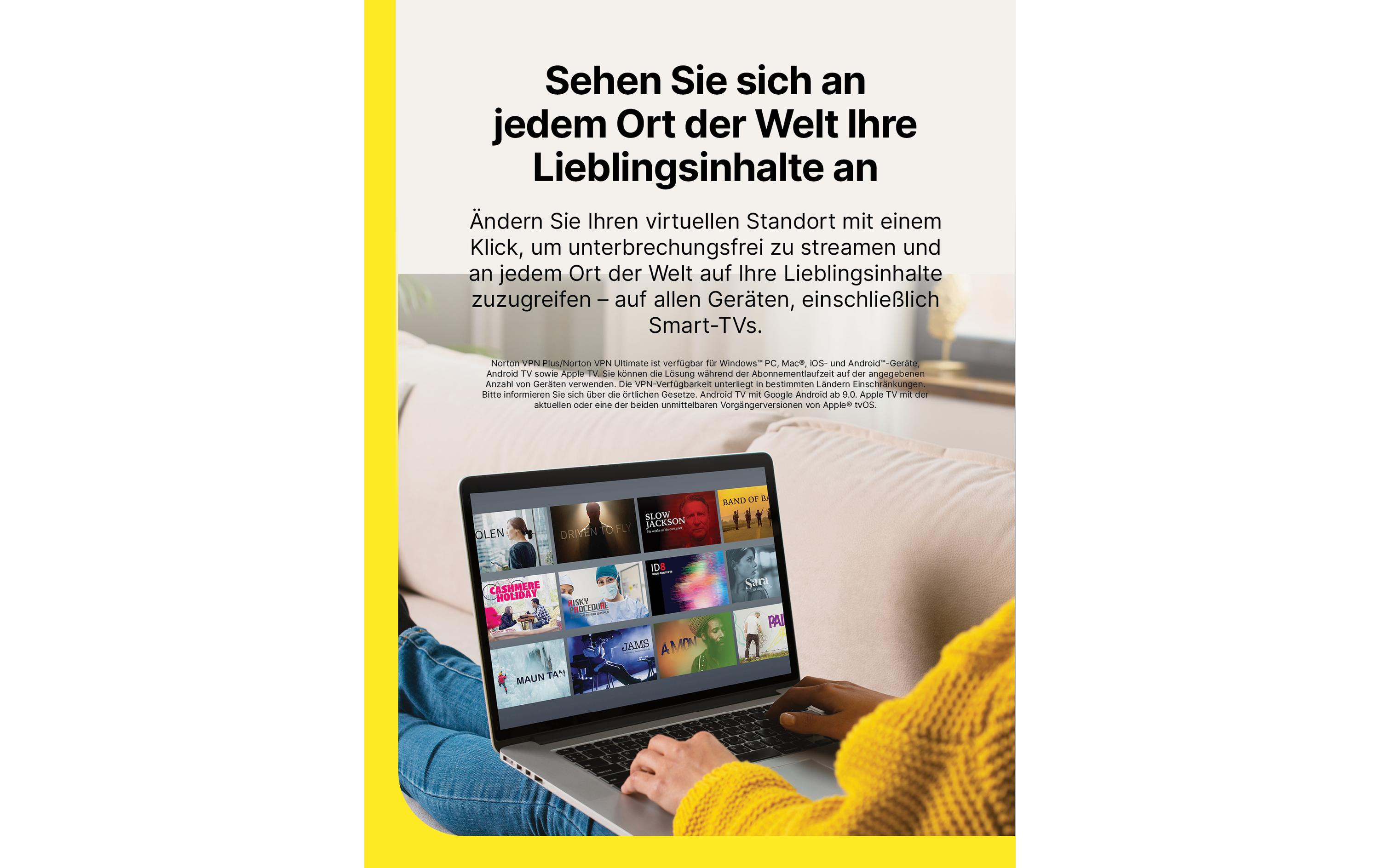 Norton VPN Ultimate ESD, Vollversion, 10 PC, 1Jahr 50 GB Norton VPN Ultimate ESD, Vollversion, 10 PC, 1Jahr 50 GB