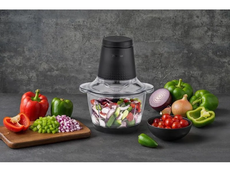 Trisa Zerkleinerer Chop Noir Transparent/Schwarz