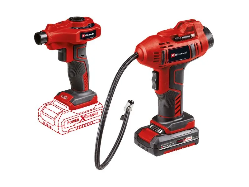 Einhell Automotive Akku-Kompressor CE-AP 18+CE-CC 18+2.0 Ah Kit