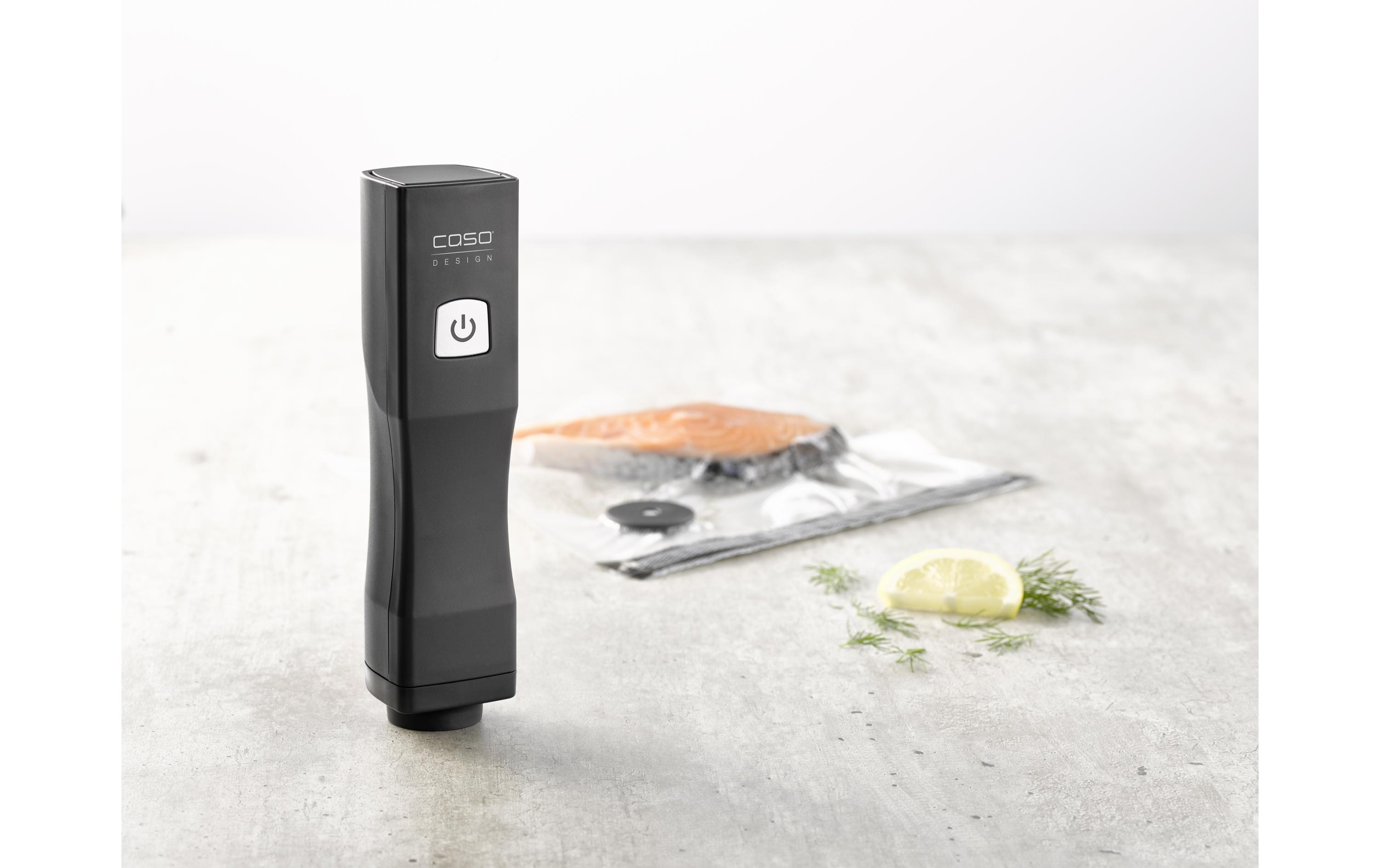 Caso Vakuumiergerät Vacu One Touch Schwarz Caso Vakuumiergerät Vacu One Touch Schwarz