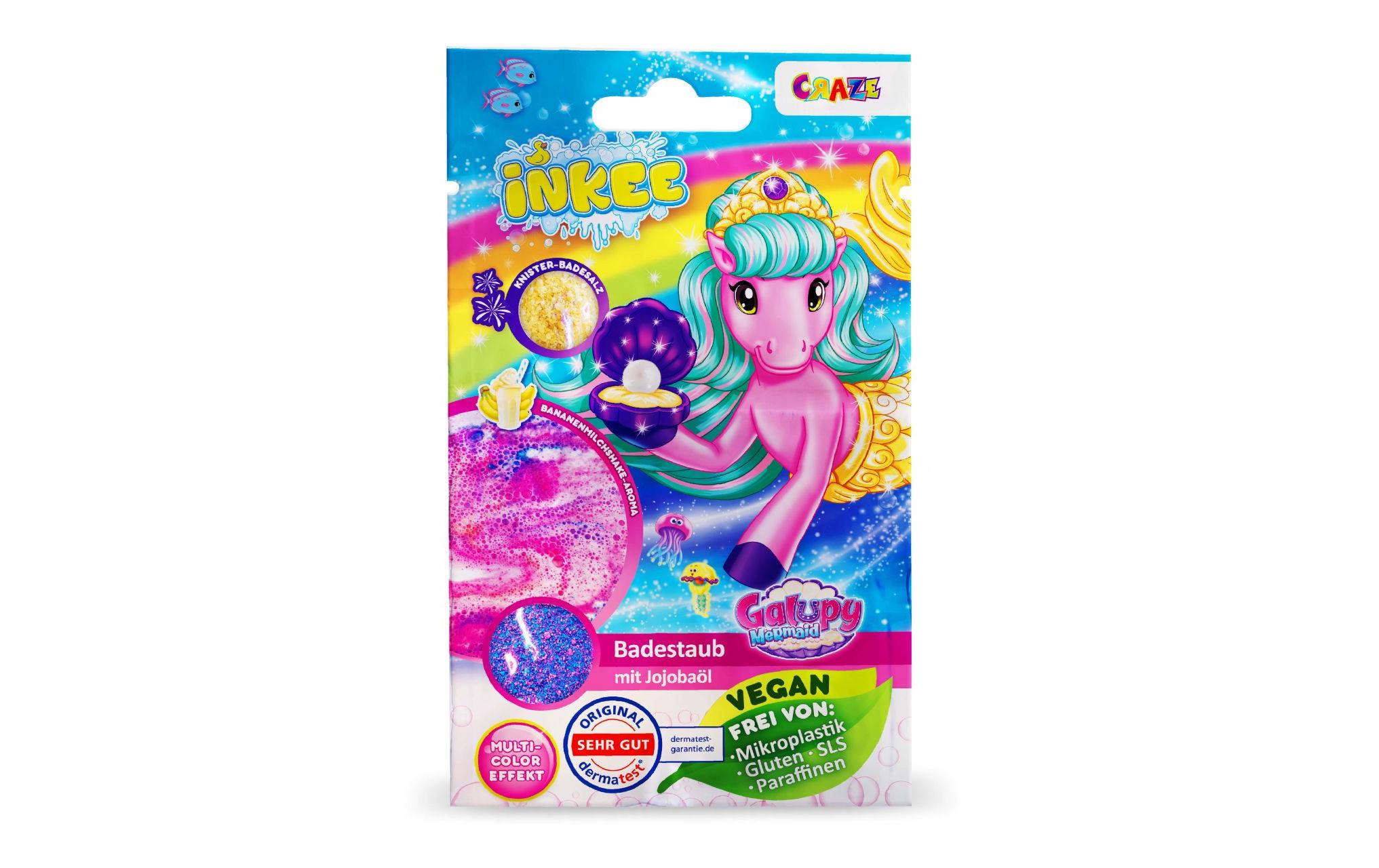 Craze Inkee Galupy Badestaub mit Knister 1 Stück Craze Inkee Galupy Badestaub mit Knister 1 Stück