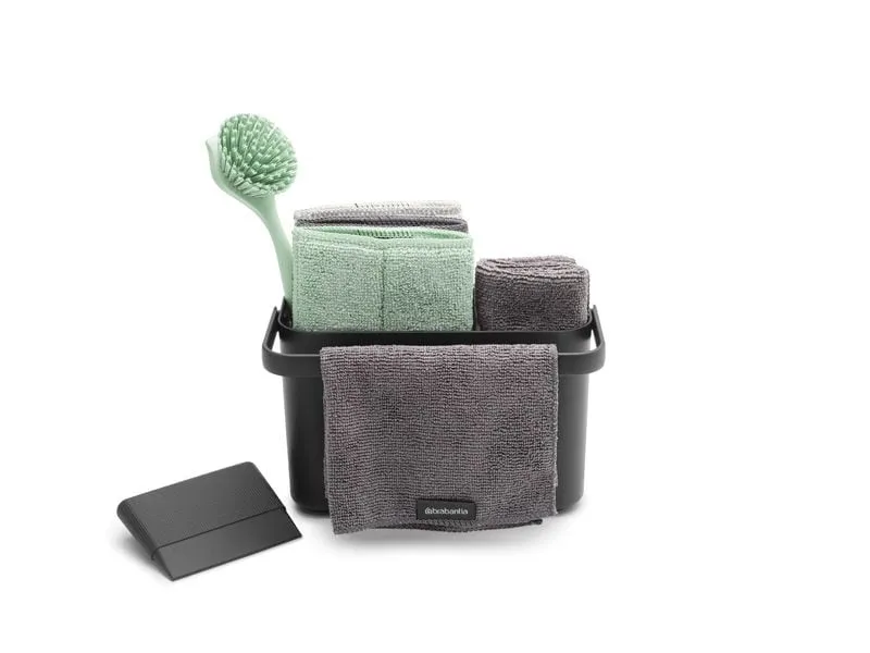 Brabantia SinkSide Reinigungsset Dunkelgrau Brabantia SinkSide Reinigungsset Dunkelgrau