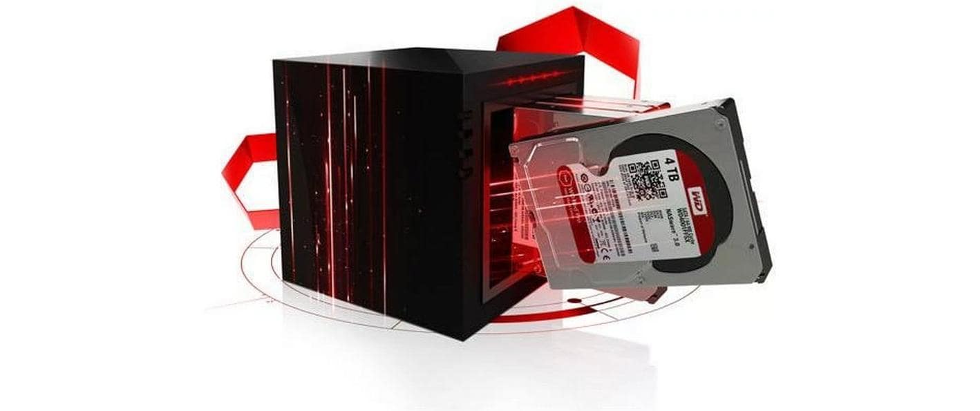Western Digital Harddisk WD Red Plus 3.5 SATA 3 TB