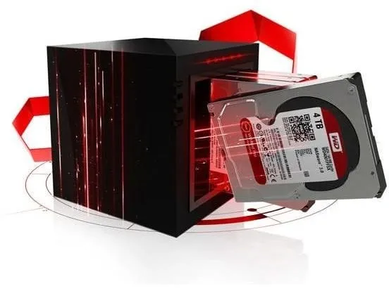 Western Digital Harddisk WD Red Plus 3.5 SATA 8 TB