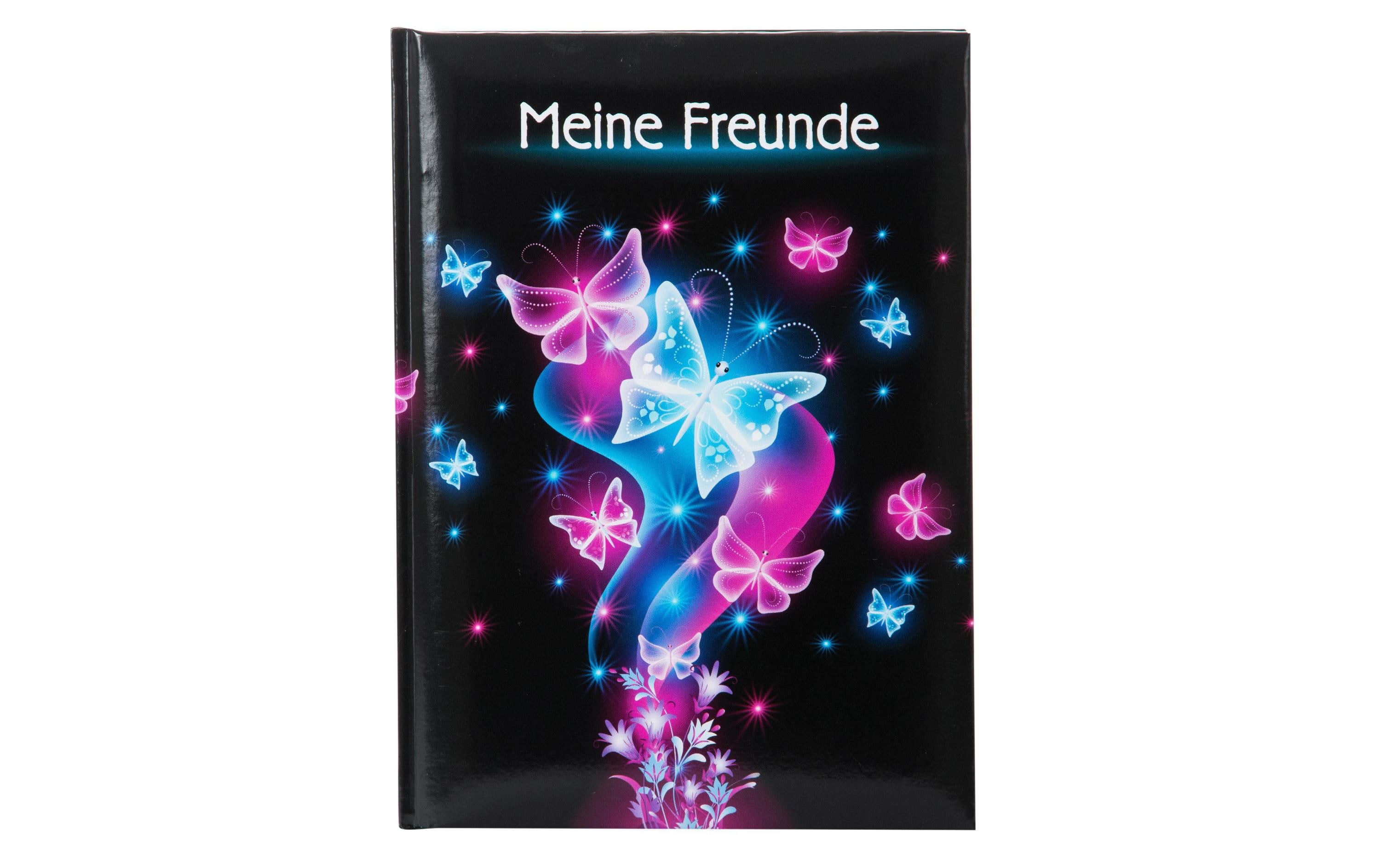 Goldbuch Freundebuch Schmetterling Goldbuch Freundebuch Schmetterling