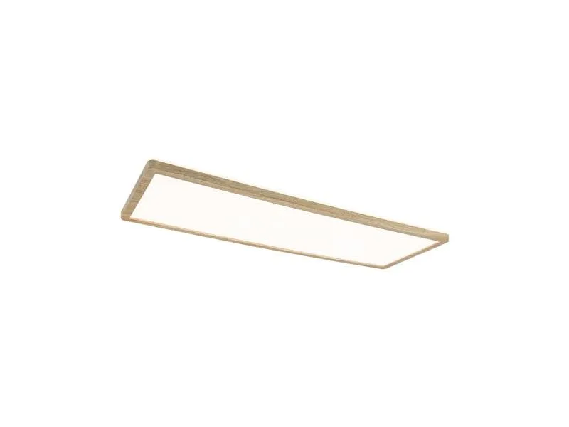 Paulmann LED Panel Atria Shine IP44 eckig 560 x 200 mm Holzoptik