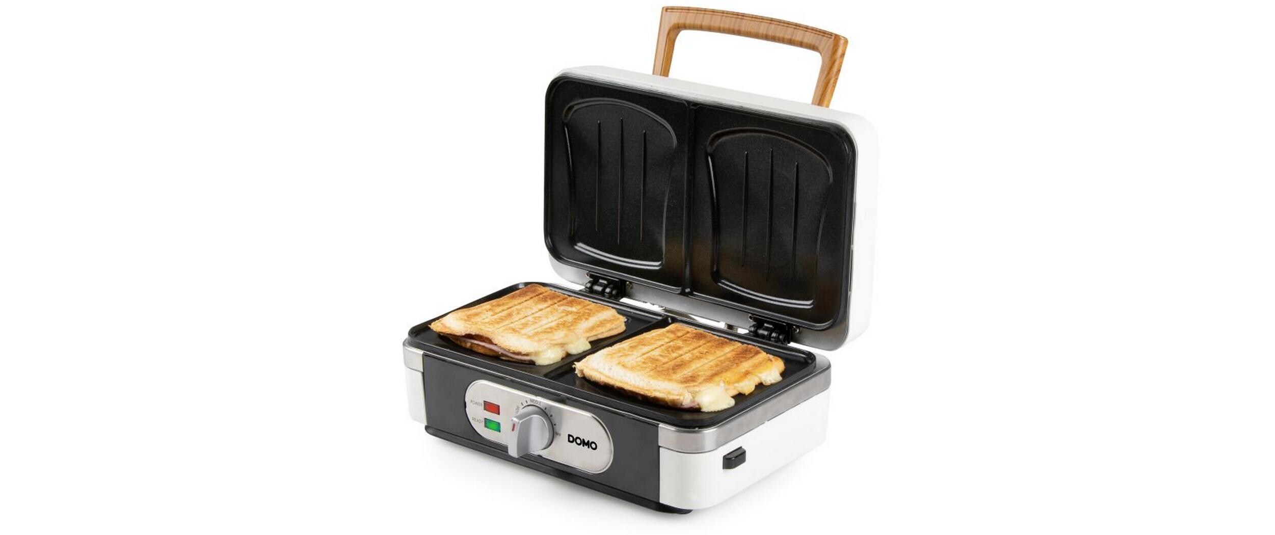 Domo Waffeleisen DO9277C , Weiss