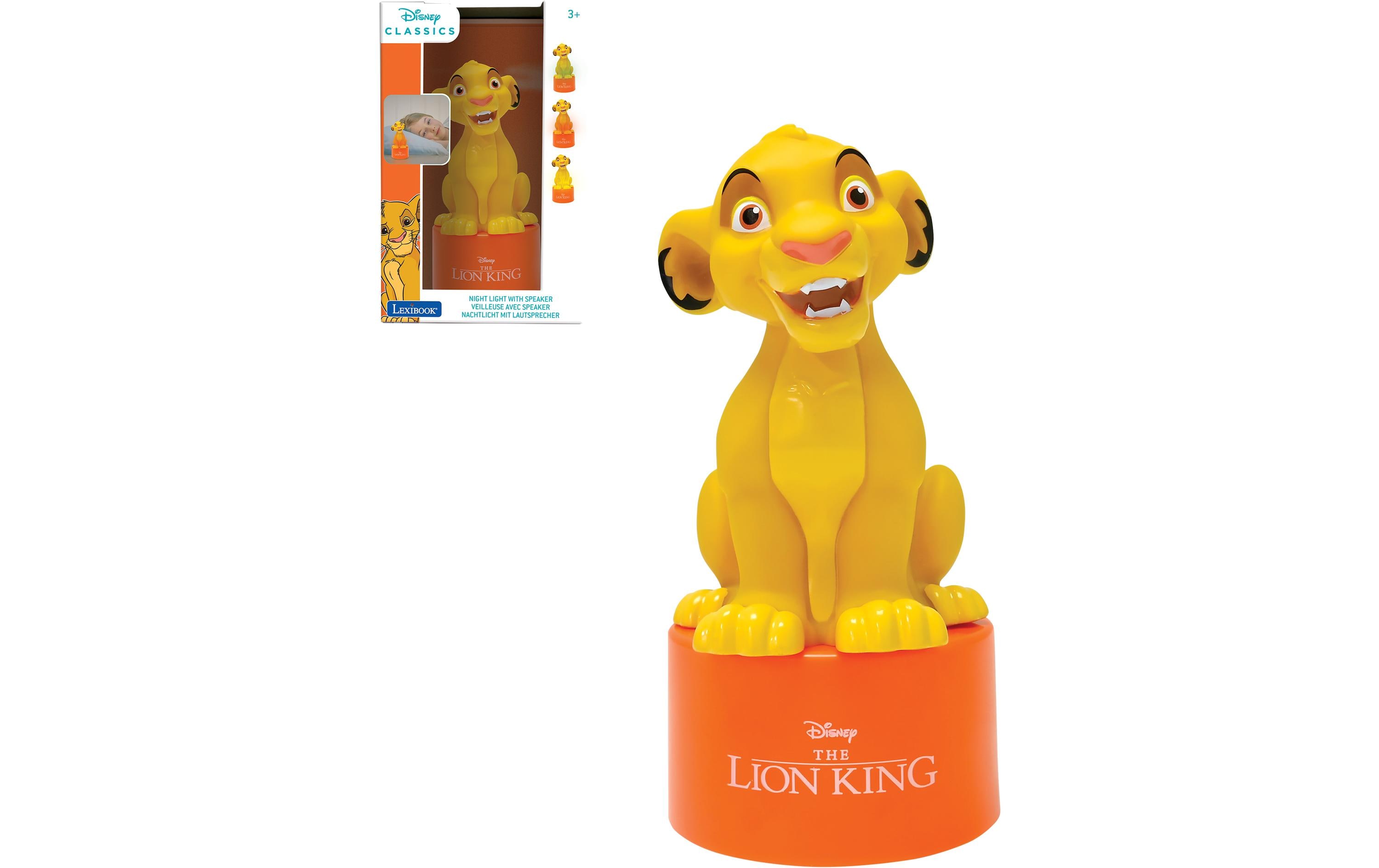 Lexibook Der König der Löwen Nachtlicht-Lautsprecher Gelb/Orange