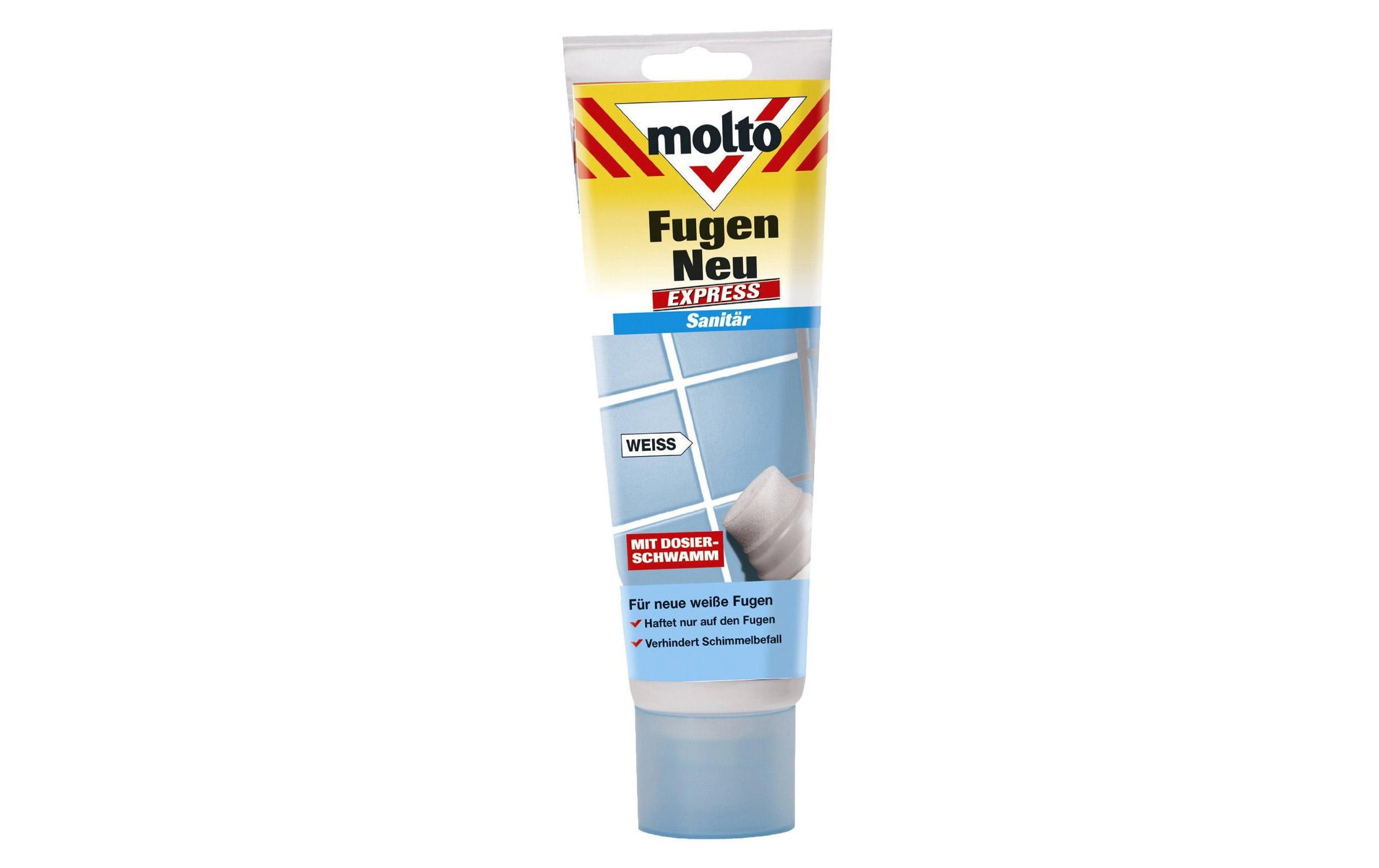 Molto Fugenfarbe Express 200 ml, Weiss