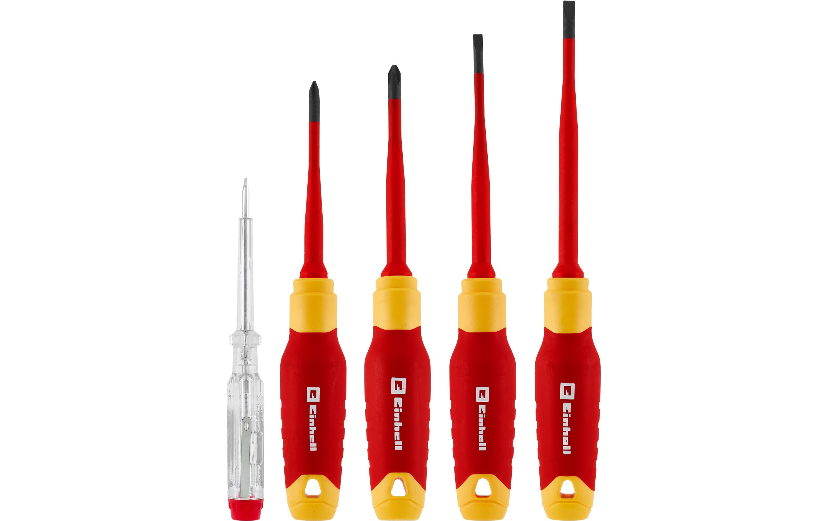 Einhell Schraubendreher-Set Elektriker, 5-teilig, isoliert