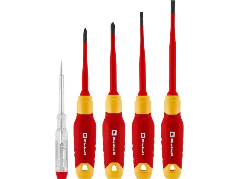 Einhell Schraubendreher-Set Elektriker, 5-teilig, isoliert Einhell Schraubendreher-Set Elektriker, 5-teilig, isoliert