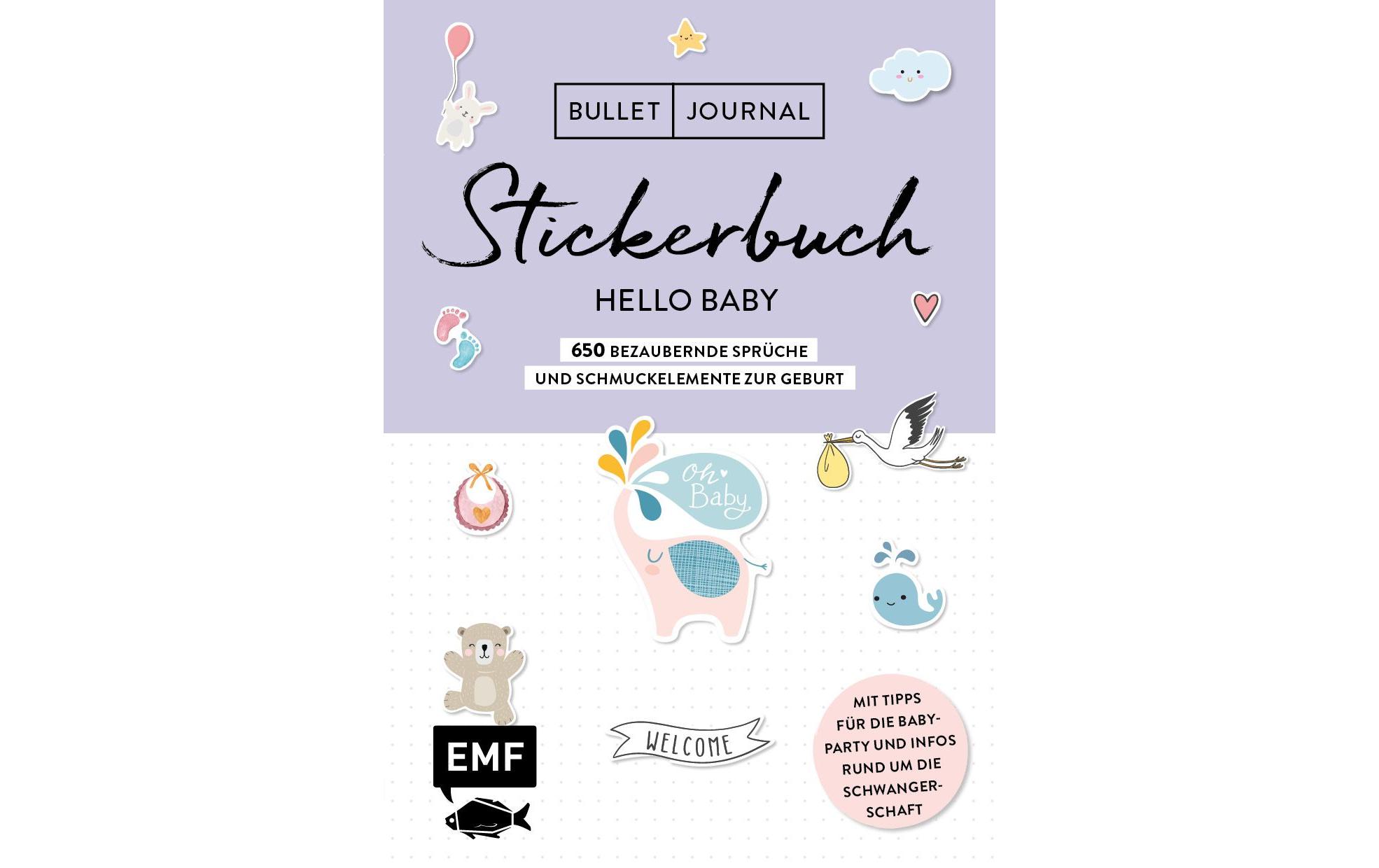 EMF Stickerbuch Hello Baby 650 Stück