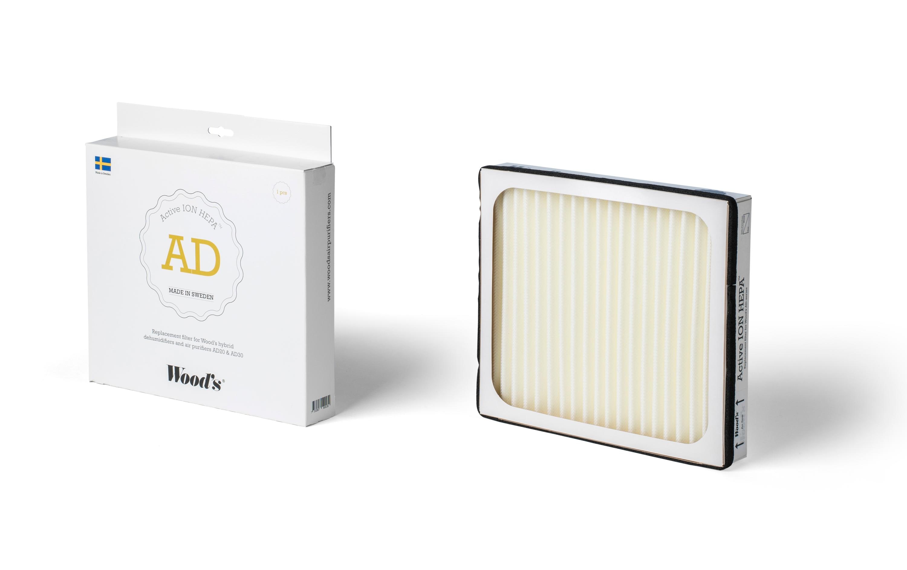 Wood's Luftfilter Active ION-HEPA 1 Stück