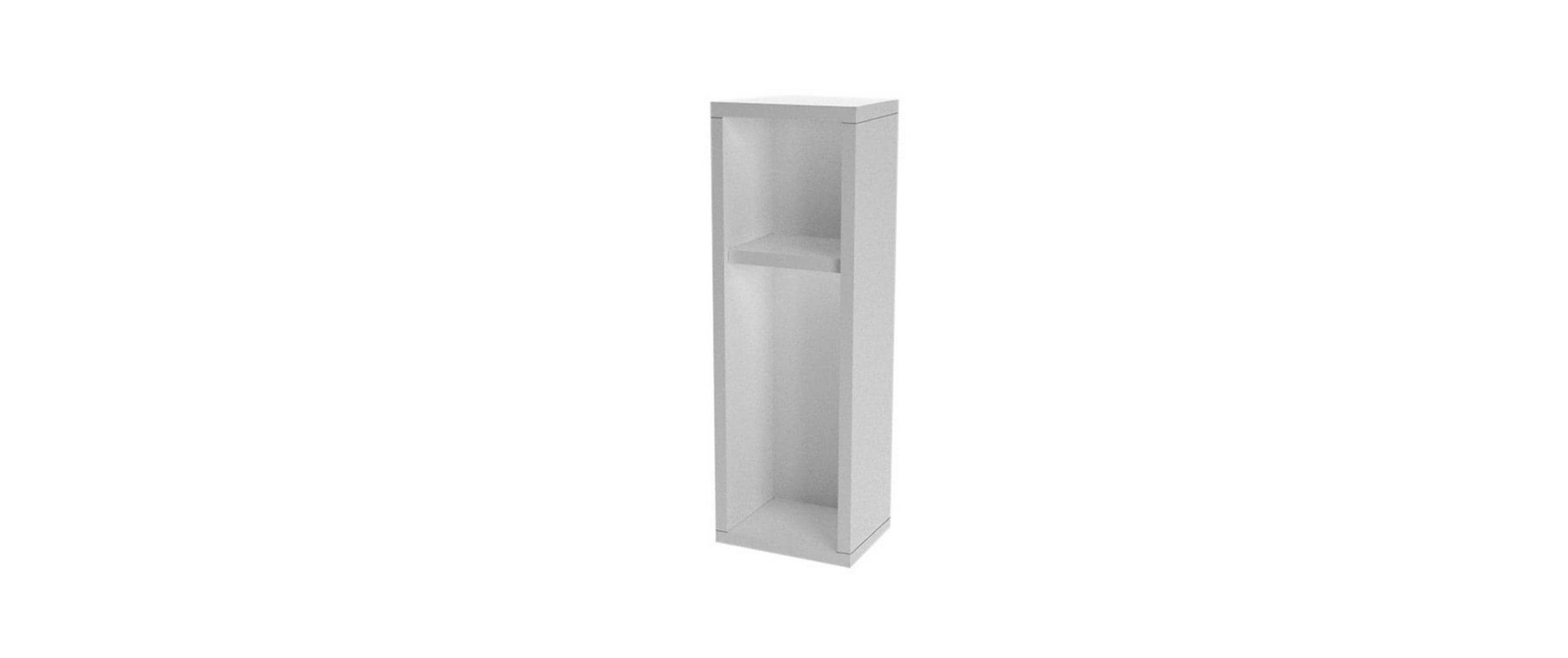 Woody Fashion Nachttisch Turra 20 x 65 x 15 cm, Weiss Woody Fashion Nachttisch Turra 20 x 65 x 15 cm, Weiss