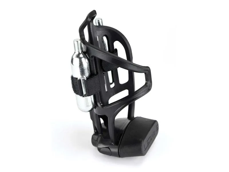 Lezyne Flaschenhalter Tubless Flow Storage Loaded Black Lezyne Flaschenhalter Tubless Flow Storage Loaded Black