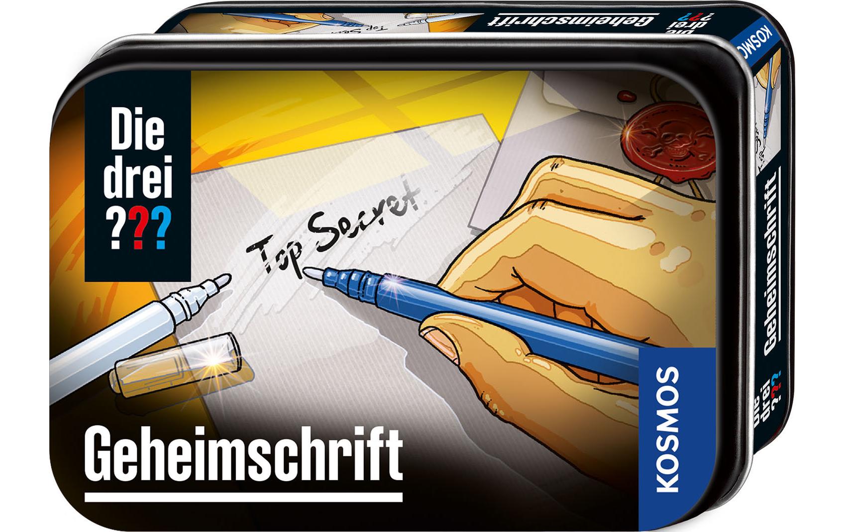 Kosmos Experimentierkasten Die drei ??? Geheimschrift