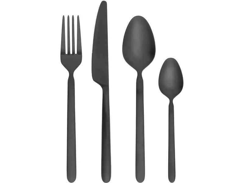 Blomus Besteck-Set Stella 16 Stück, Schwarz Blomus Besteck-Set Stella 16 Stück, Schwarz