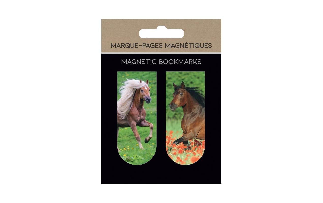 Cart Lesezeichen Pferde 2 Magnete