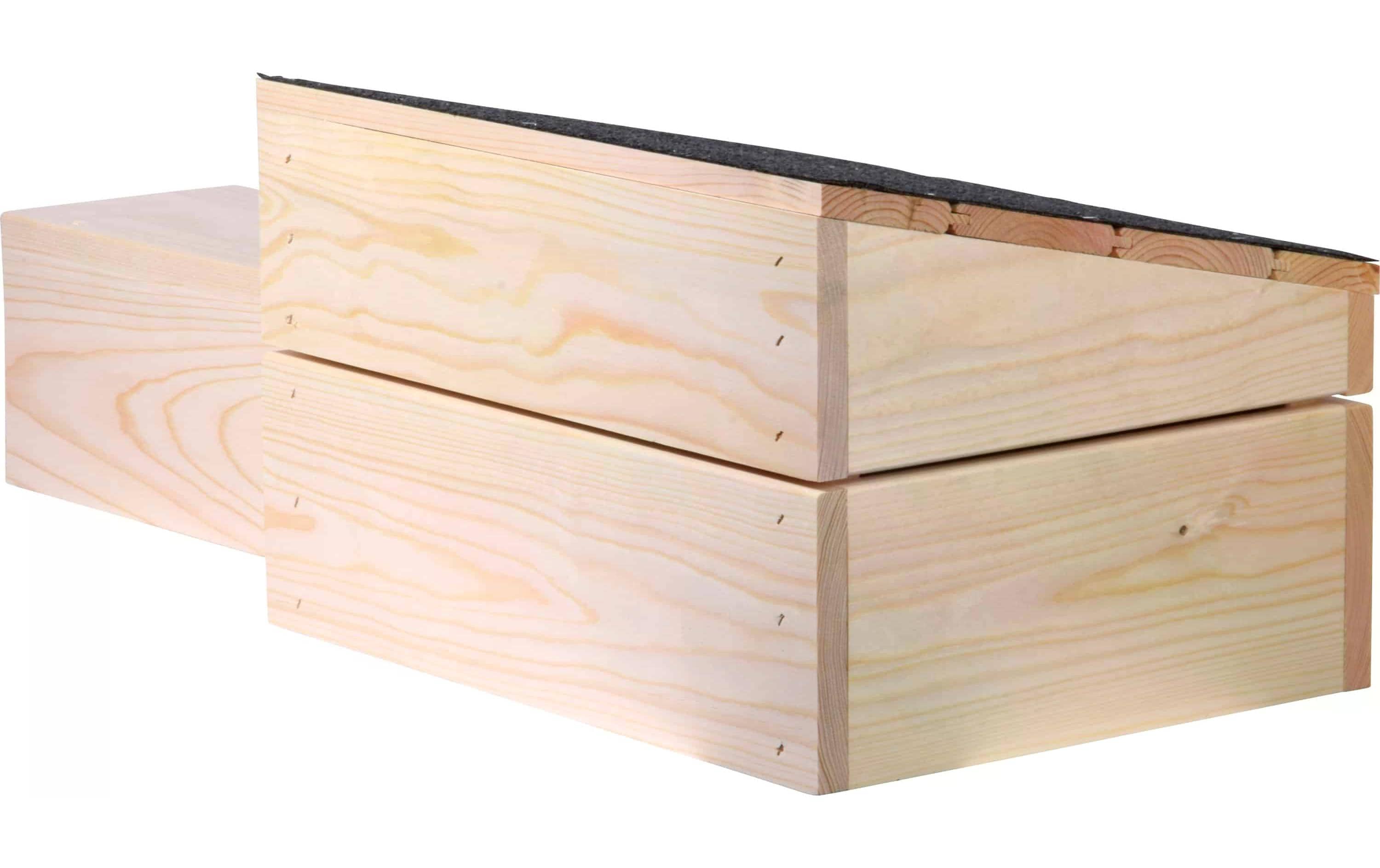 dobar Igelhaus mit Eingang, 74.5 x 29 x 24 cm, Schwarz