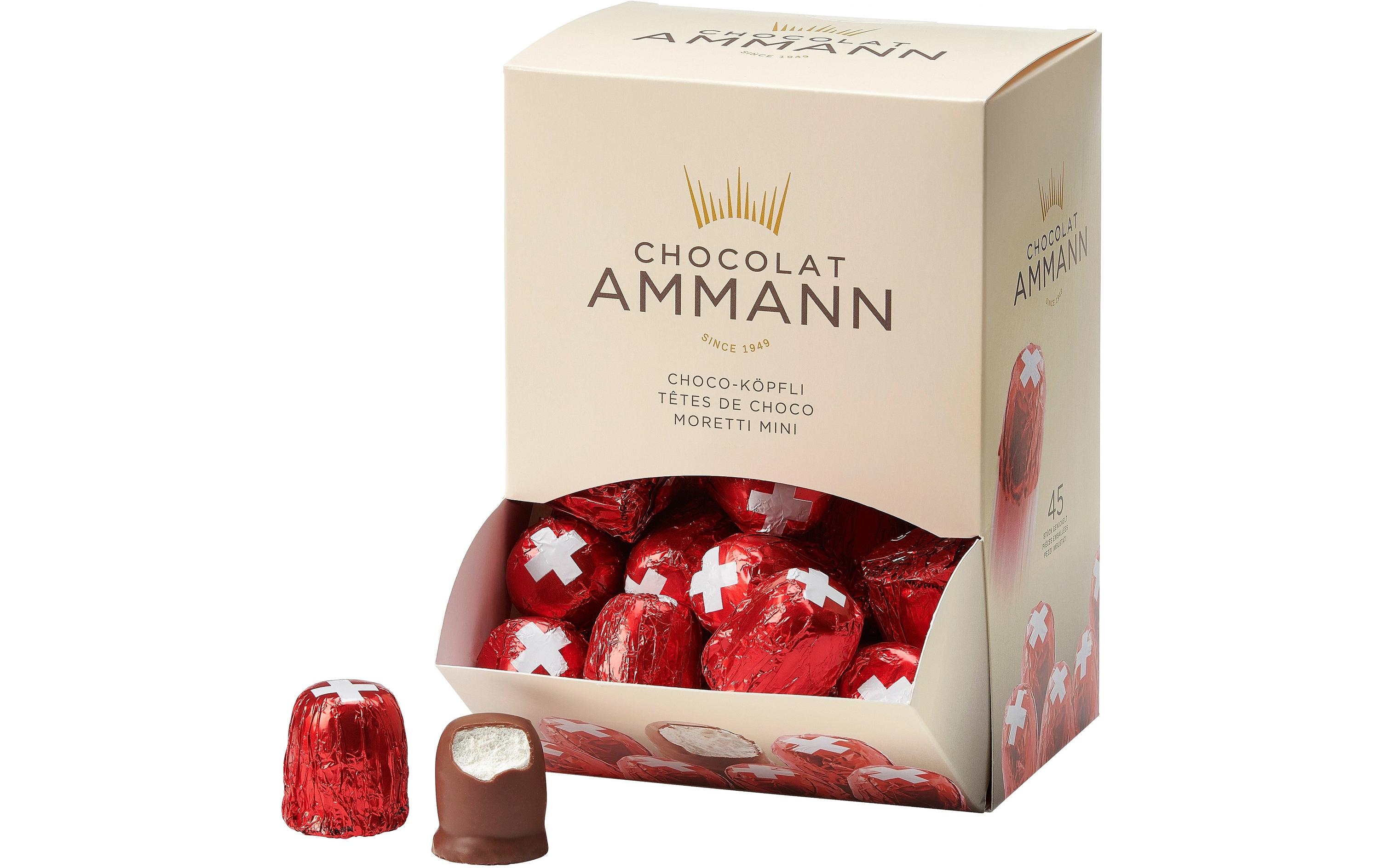 Chocolat Ammann Schokolade Mini King Milch Display Suisse 45 x 10 g