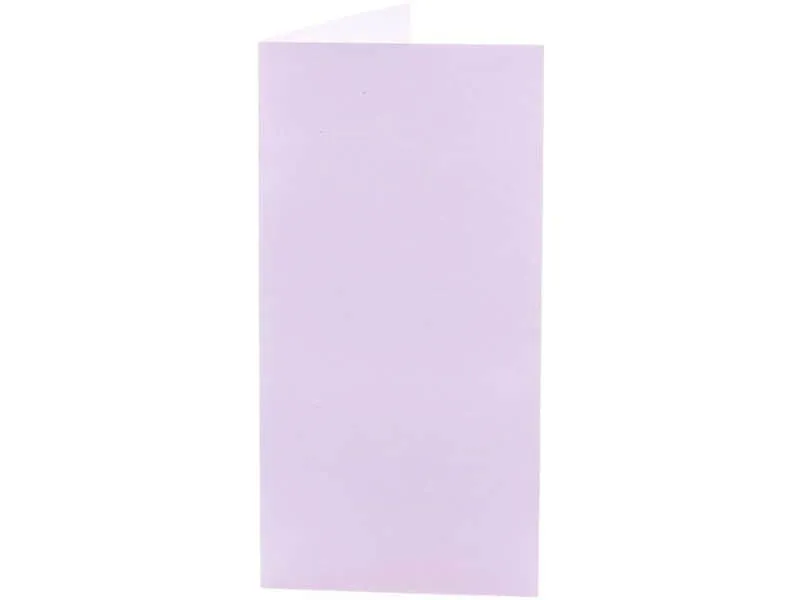 Rico Design Paper Poetry Essentials DL Klappkarte lang A6, Flieder Rico Design Paper Poetry Essentials DL Klappkarte lang A6, Flieder