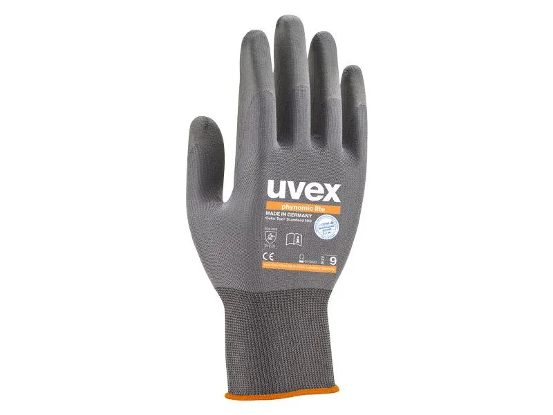 uvex Montagehandschuh Phynomic Lite, 5, Grau, 1 Paar