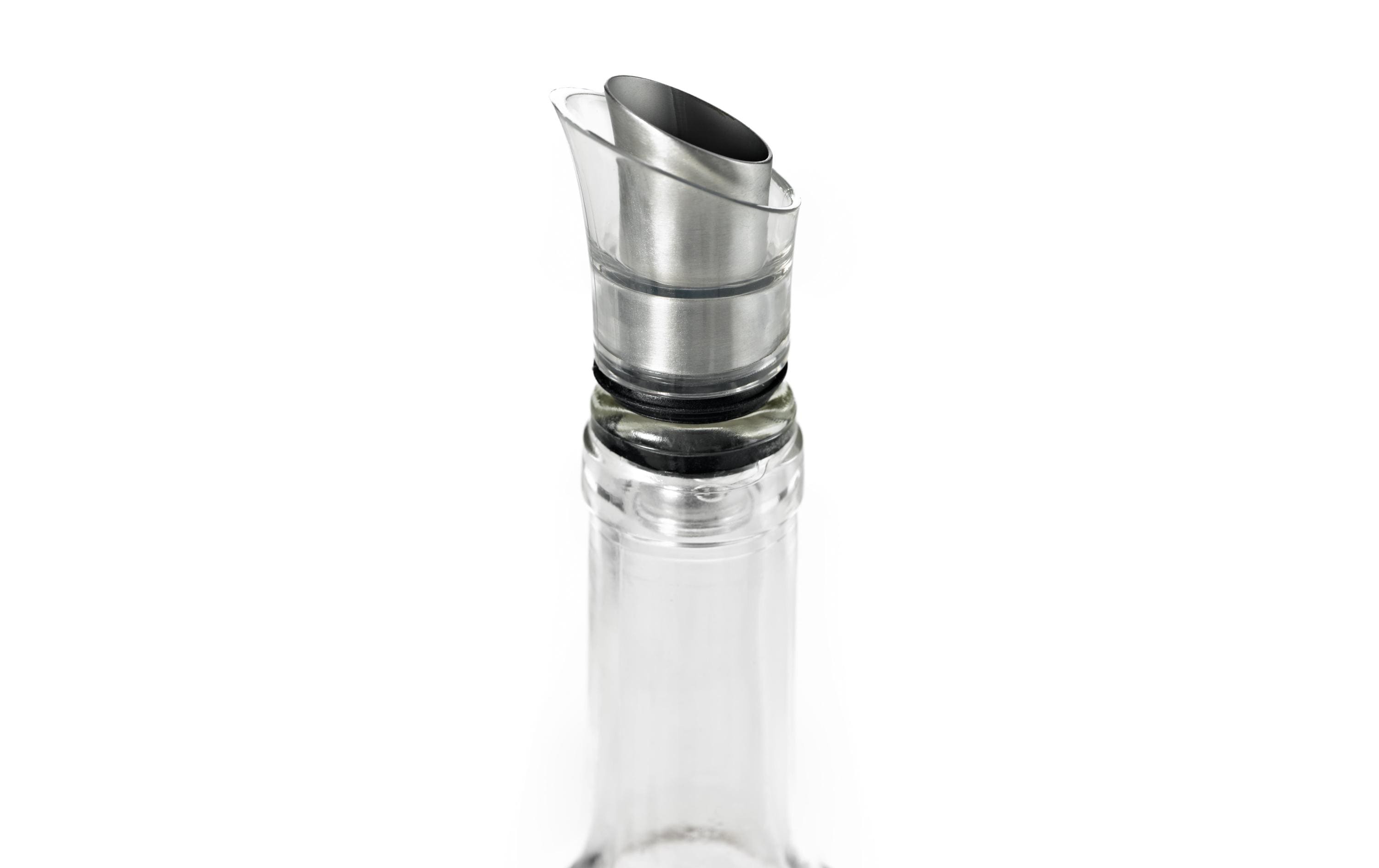 AdHoc Ausgiesser und Verschluss Multipour IB05 Schwarz/Silber