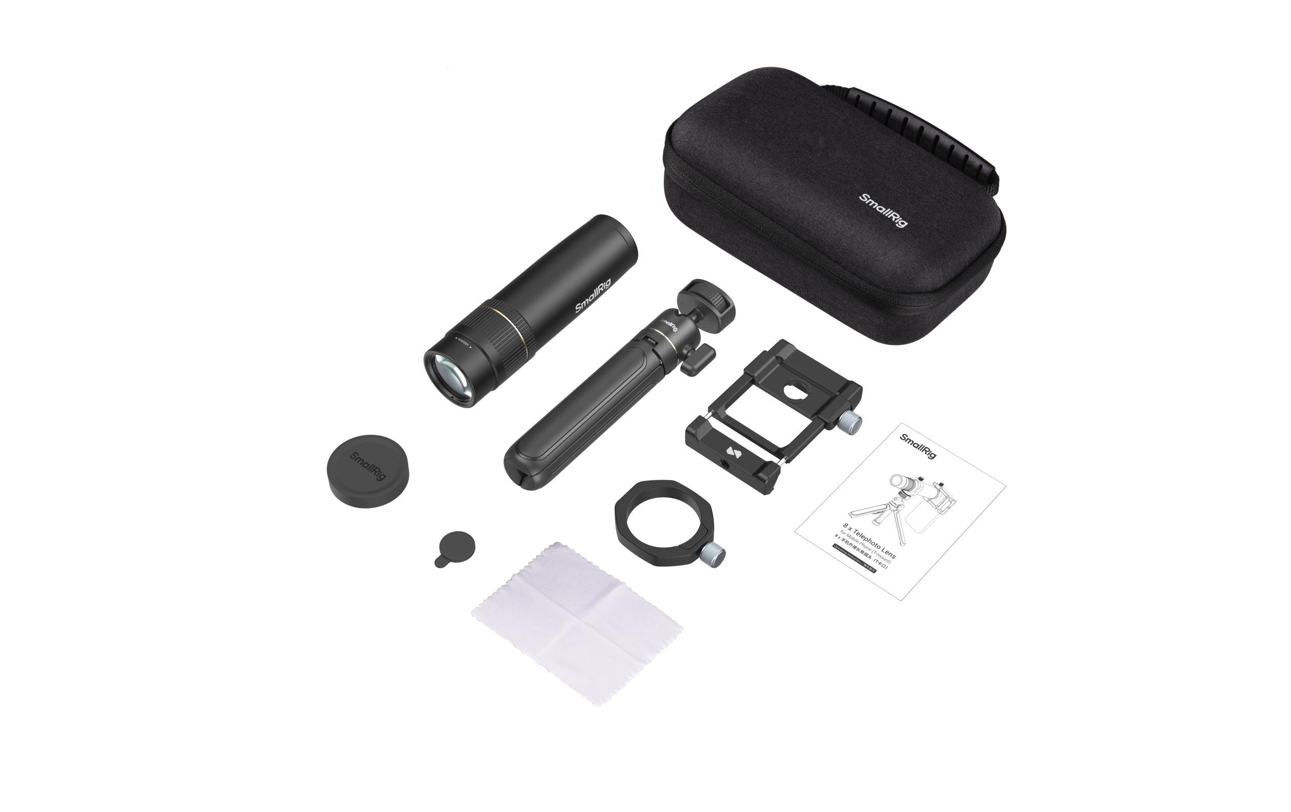 Smallrig 8x Telephoto Lens T-Mount