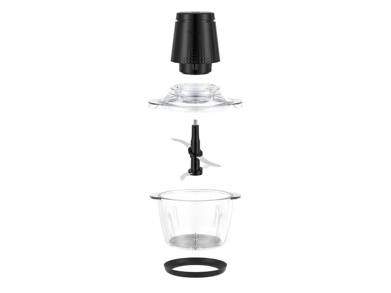 Trisa Zerkleinerer Chop Noir Transparent/Schwarz