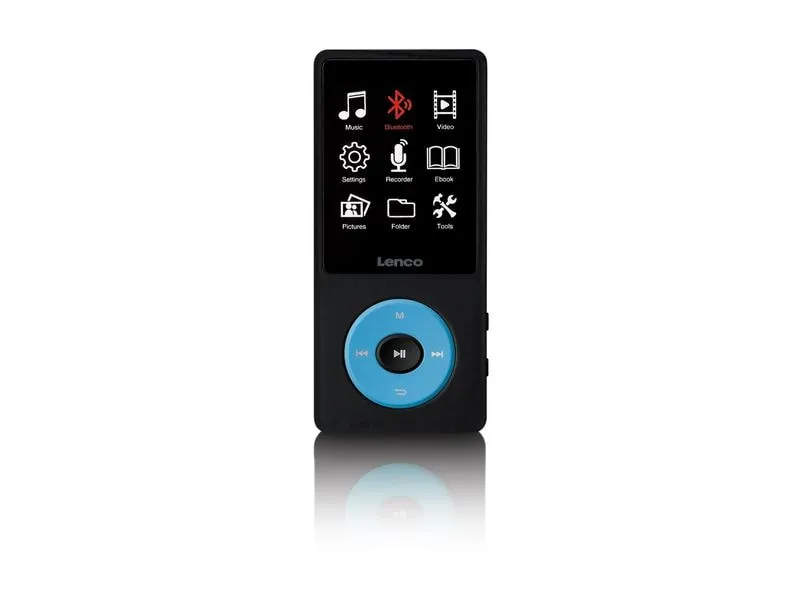 Lenco MP3 Player Xemio-860 Blau; Schwarz Lenco MP3 Player Xemio-860 Blau; Schwarz