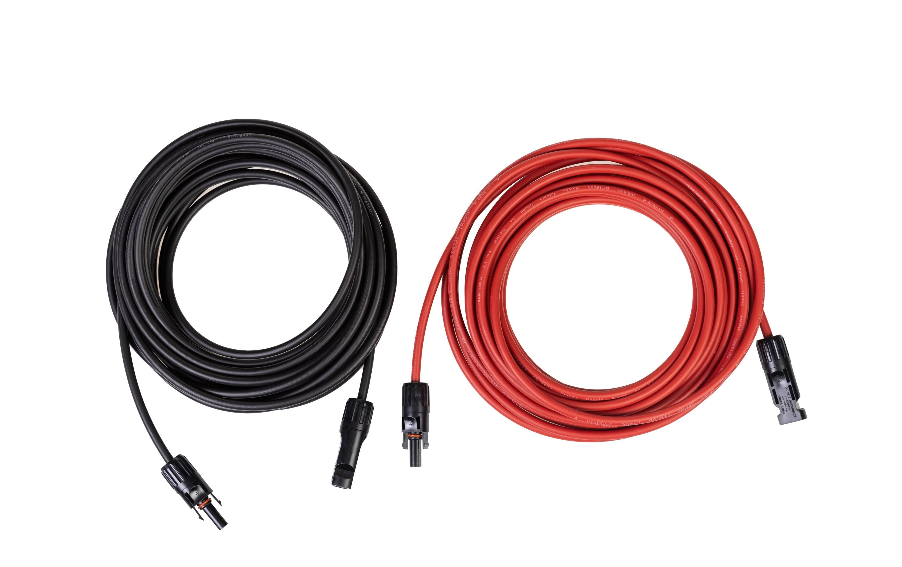 FURBER.power Solarkabel 6 mm² MC4-kompatibel, Set, 10 m FURBER.power Solarkabel 6 mm² MC4-kompatibel, Set, 10 m