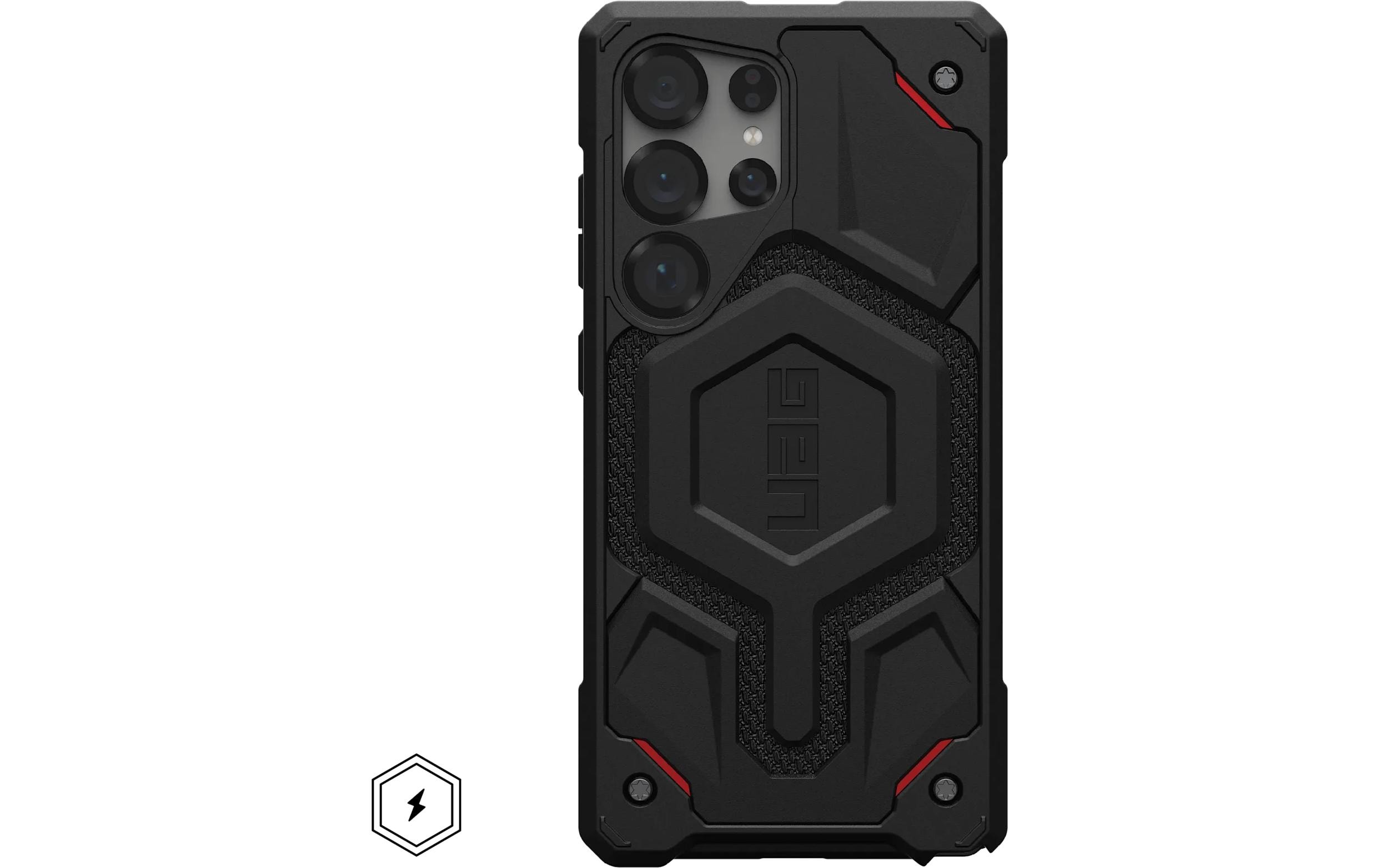 UAG Back Cover Monarch Pro Galaxy S25 Ultra Kevlar Black