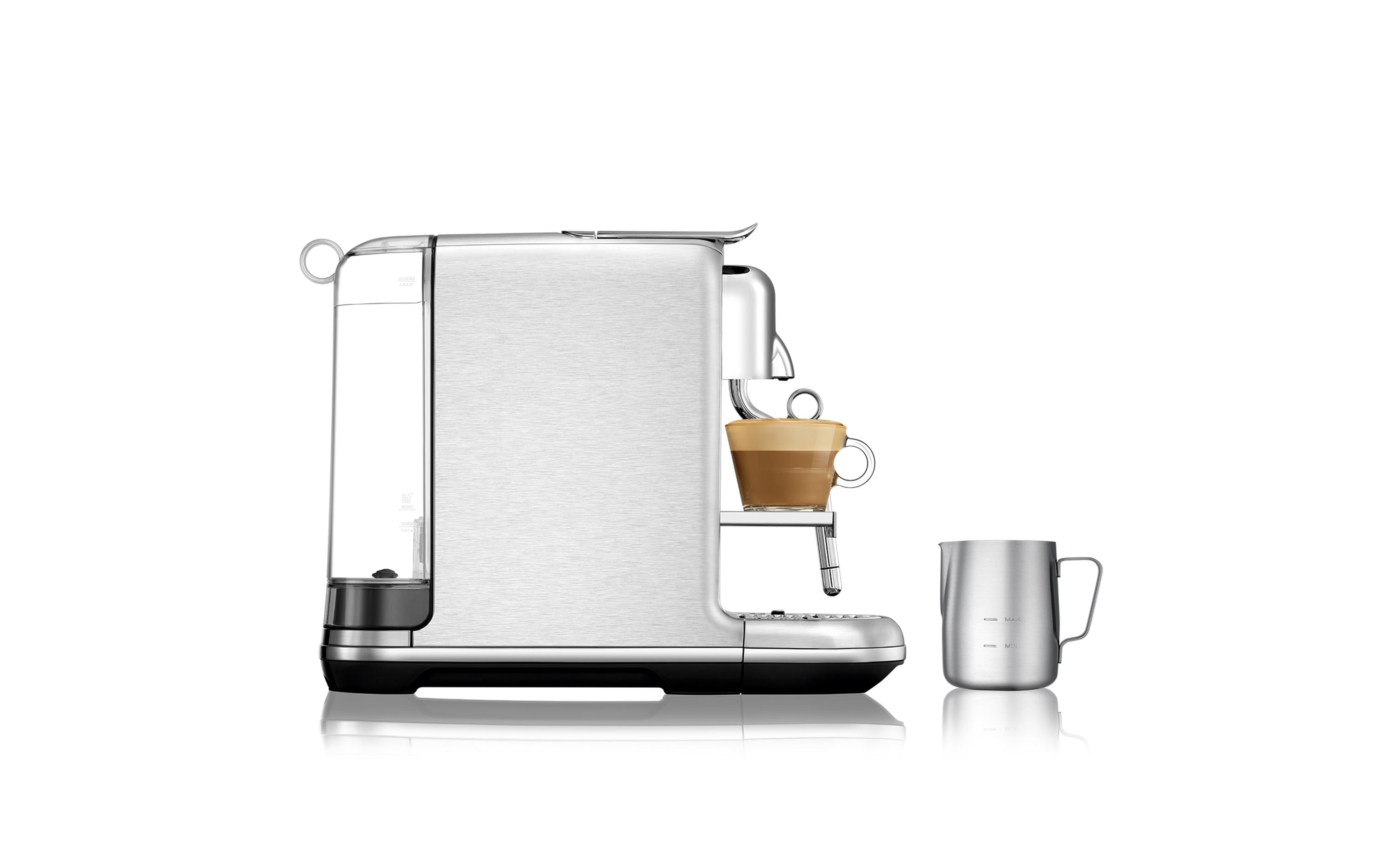 Sage Kaffeemaschine Nespresso Creatista Pro SNE900BSS Silber