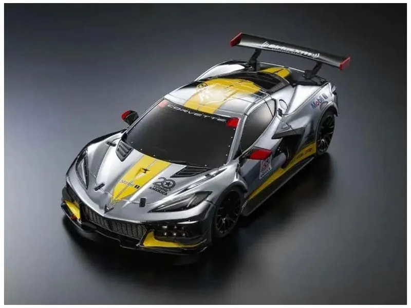 Kyosho MINI-Z MR-04 Corvette C8-R, Chrome ARTR, 1:27 Kyosho MINI-Z MR-04 Corvette C8-R, Chrome ARTR, 1:27
