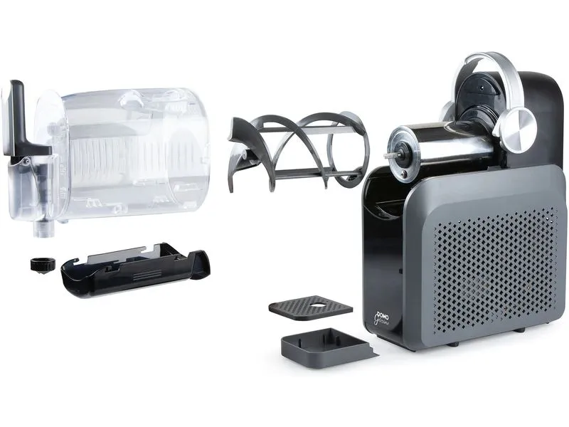 Domo Glacemaschine DO9308I 1.8 l, Schwarz/Silber