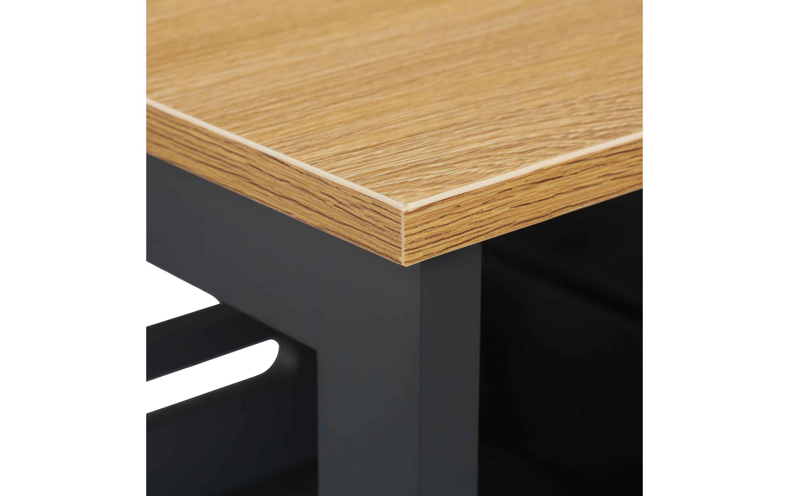 relaxdays Küchenwagen 85 x 68.5 x 38.5 cm, Grau