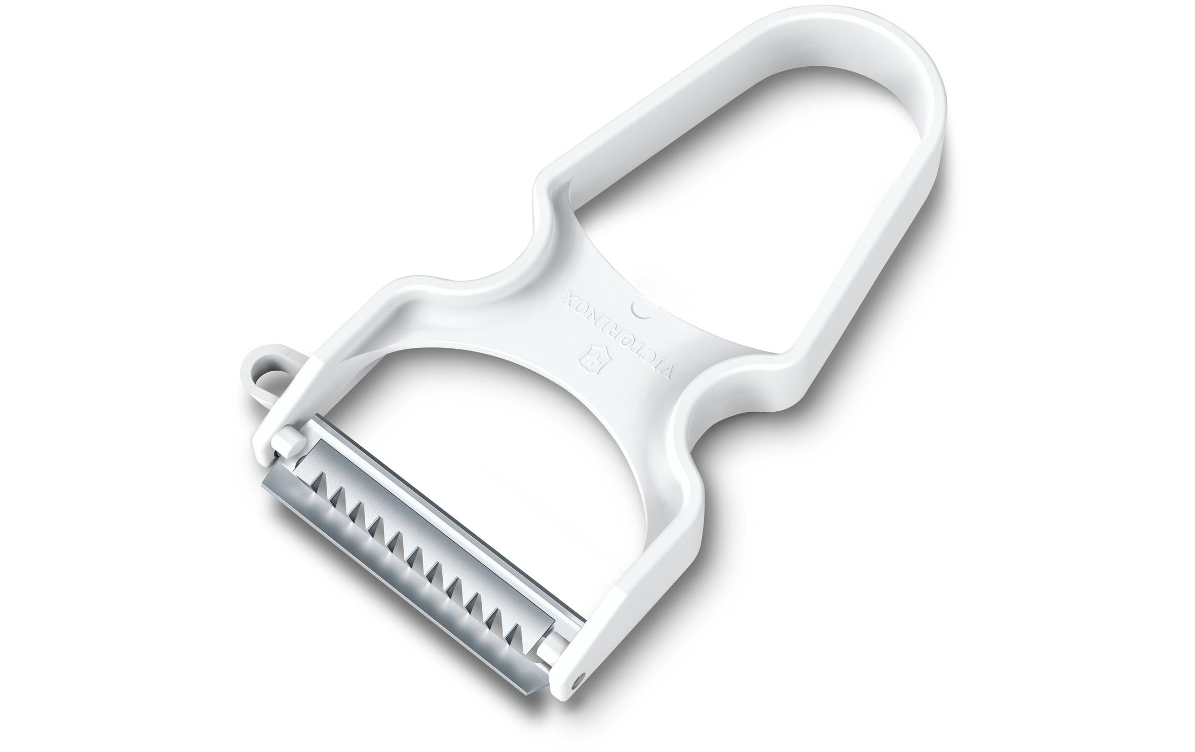 Victorinox Sparschäler Rapid mit Julienne Schliff, Weiss