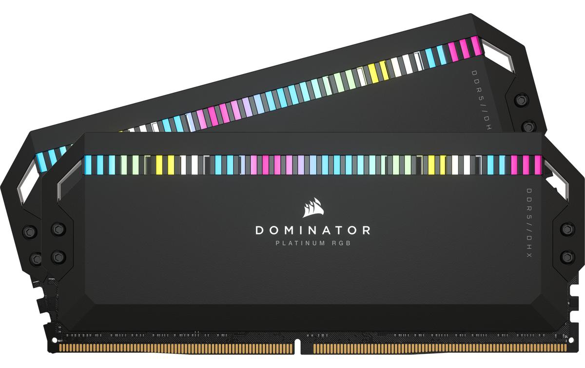 Corsair DDR5-RAM Dominator Platinum RGB 6400 MHz 2x 32 GB Corsair DDR5-RAM Dominator Platinum RGB 6400 MHz 2x 32 GB
