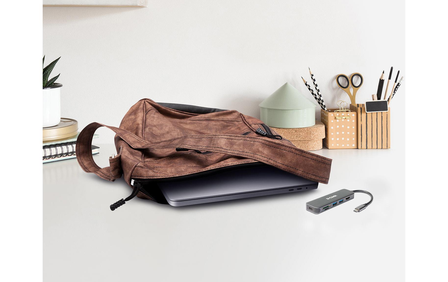 D-Link DUB-2327 USB-C Hub USB Typ-A/USB Typ-C D-Link DUB-2327 USB-C Hub USB Typ-A/USB Typ-C