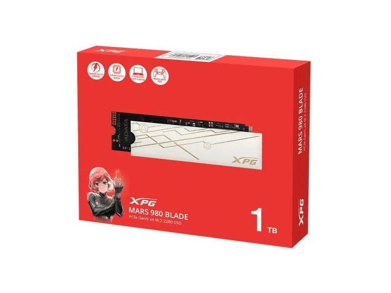ADATA SSD Mars 980 Pro M.2 2280 NVMe 1000 GB ADATA SSD Mars 980 Pro M.2 2280 NVMe 1000 GB