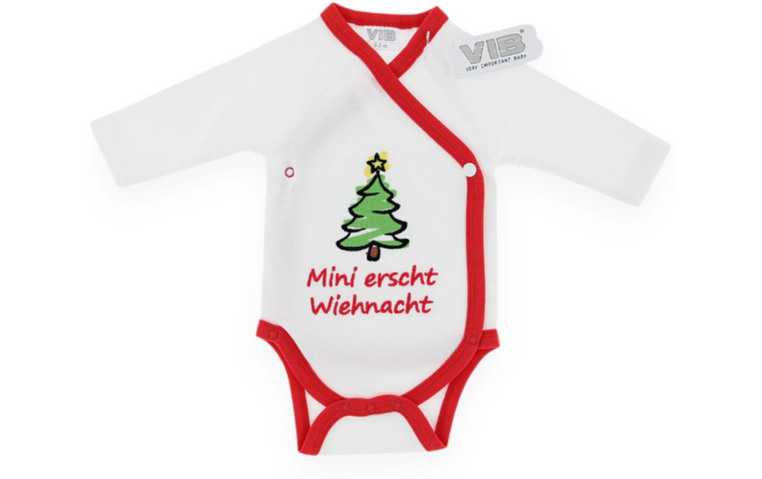 Very Important Baby Body Mini erscht Wiehnacht Weiss/Rot