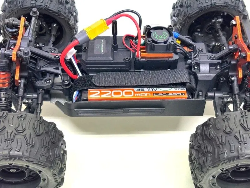 Absima Monster Truck Mini AMT Fluo-Blue, 4WD, RTR, 1:16