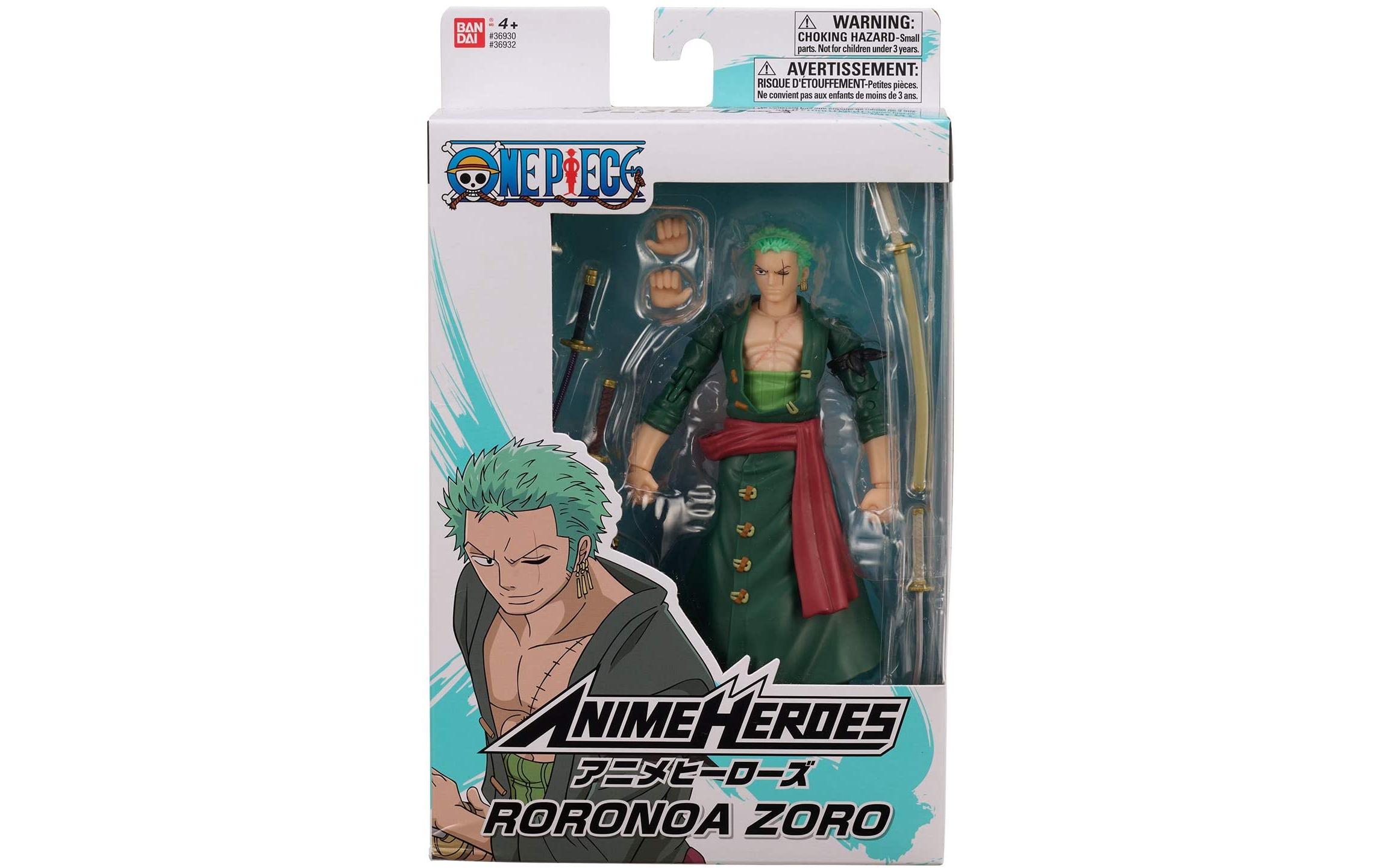 BANDAI One Piece Anime Heroes – Roronoa Zoro