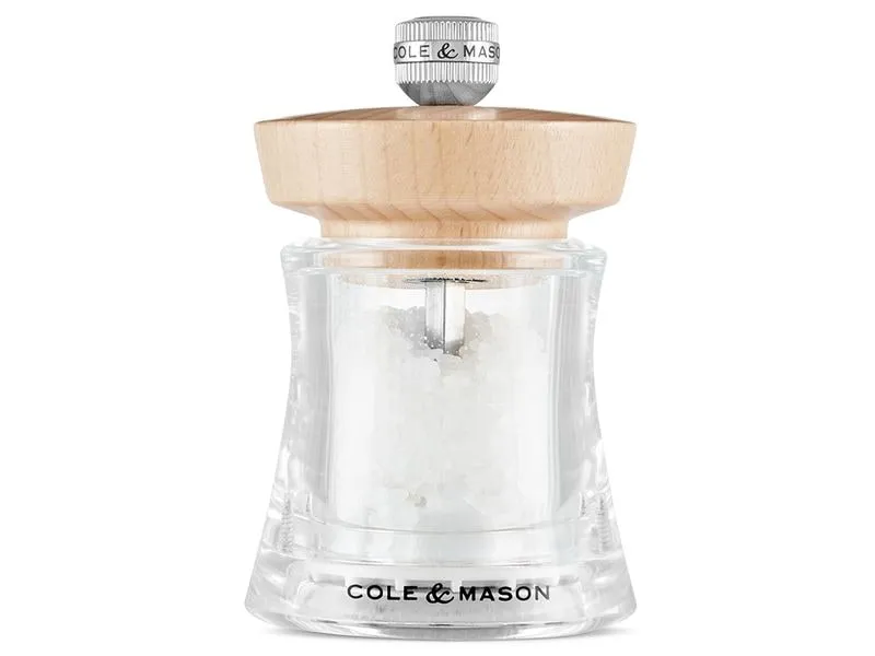 Cole&Mason Salzmühle Holborn 9.5 cm, Beige/Transparent Cole&Mason Salzmühle Holborn 9.5 cm, Beige/Transparent